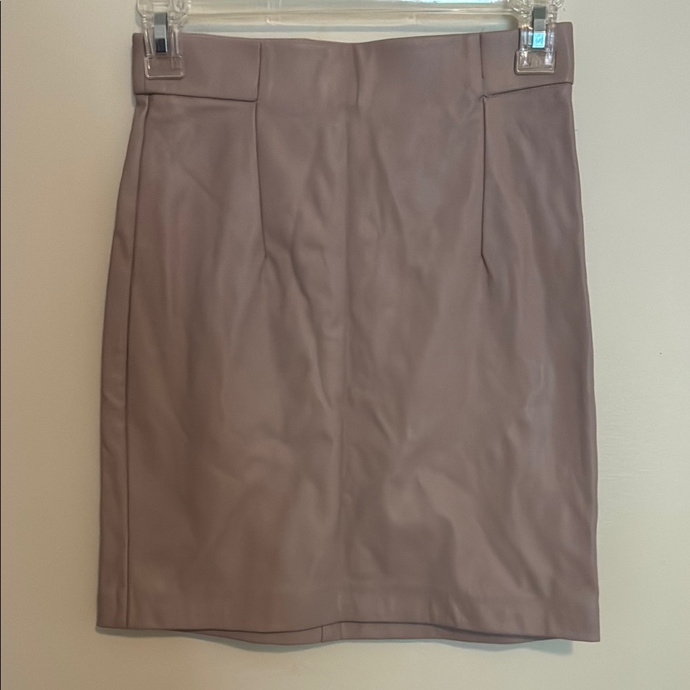 Dynamite Mauve Mini Pencil Skirt for Work